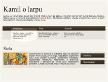 Tablet Screenshot of kamil.larp.cz
